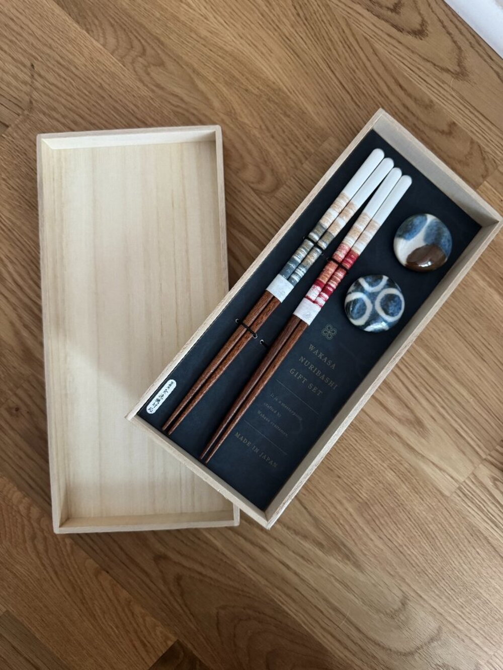Wakasa Sakura Chopsticks Gift Set - From Japan